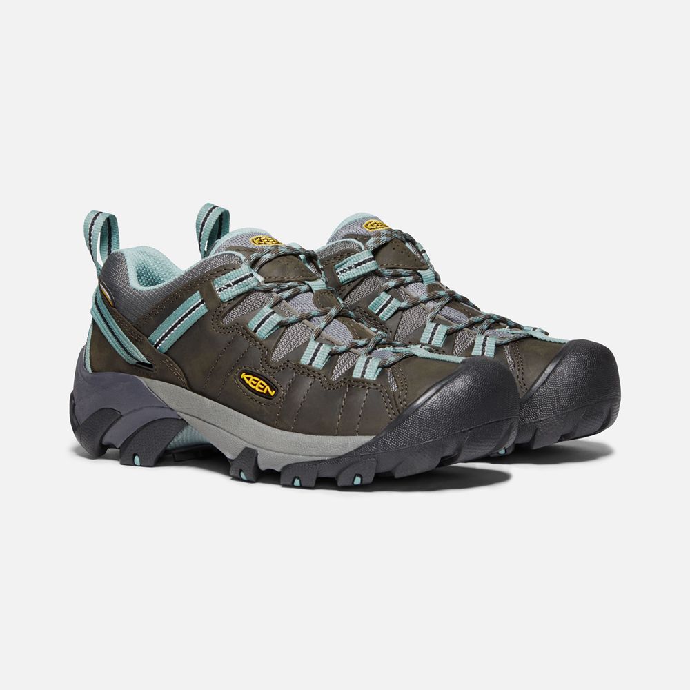 Keen Wandelschoenen Dames Olijfgroen/Zwart - Targhee Ii Waterproof - 34615-QDYS